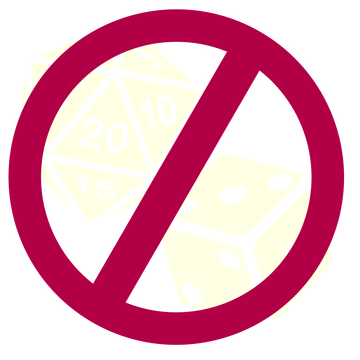 do not sign over pair of dice